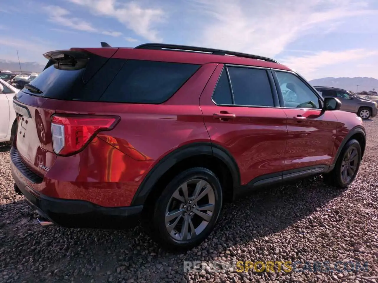 3 fotografías del automóvil dañado 1FMSK8DH4MGA80140 FORD EXPLORER 2021