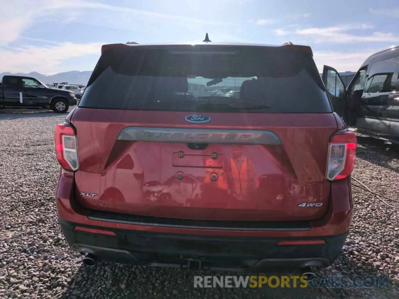 6 fotografías del automóvil dañado 1FMSK8DH4MGA80140 FORD EXPLORER 2021