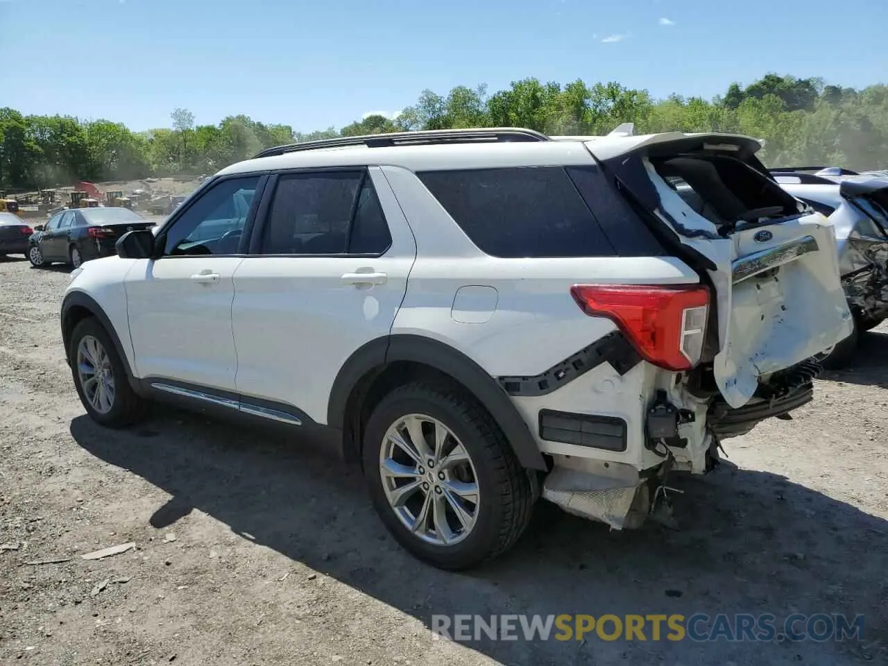 2 fotografías del automóvil dañado 1FMSK8DH4MGB92162 FORD EXPLORER 2021