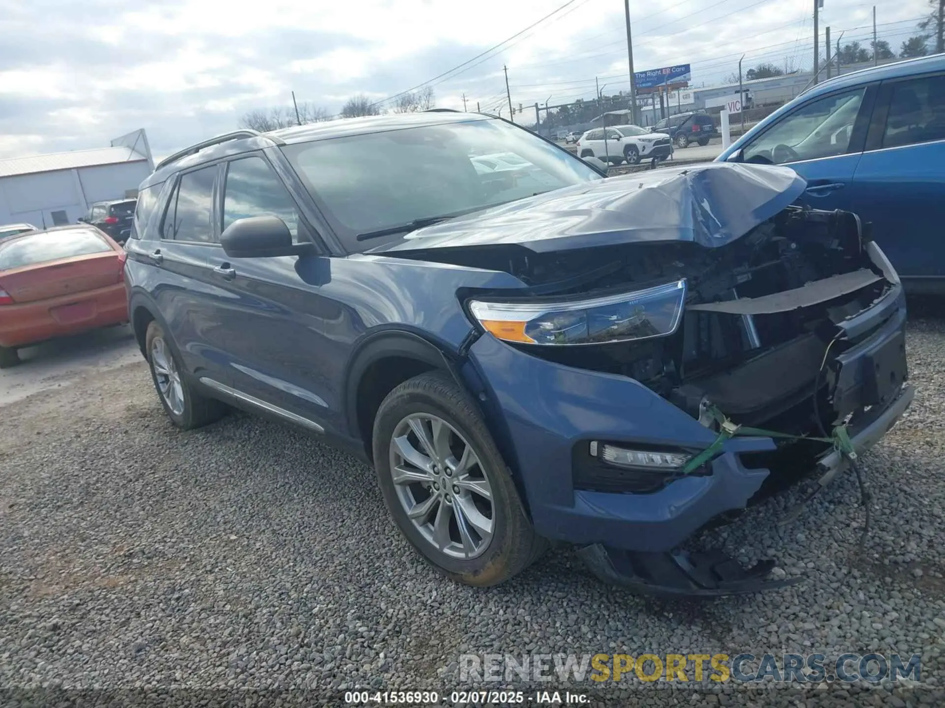 1 fotografías del automóvil dañado 1FMSK8DH5MGA48748 FORD EXPLORER 2021