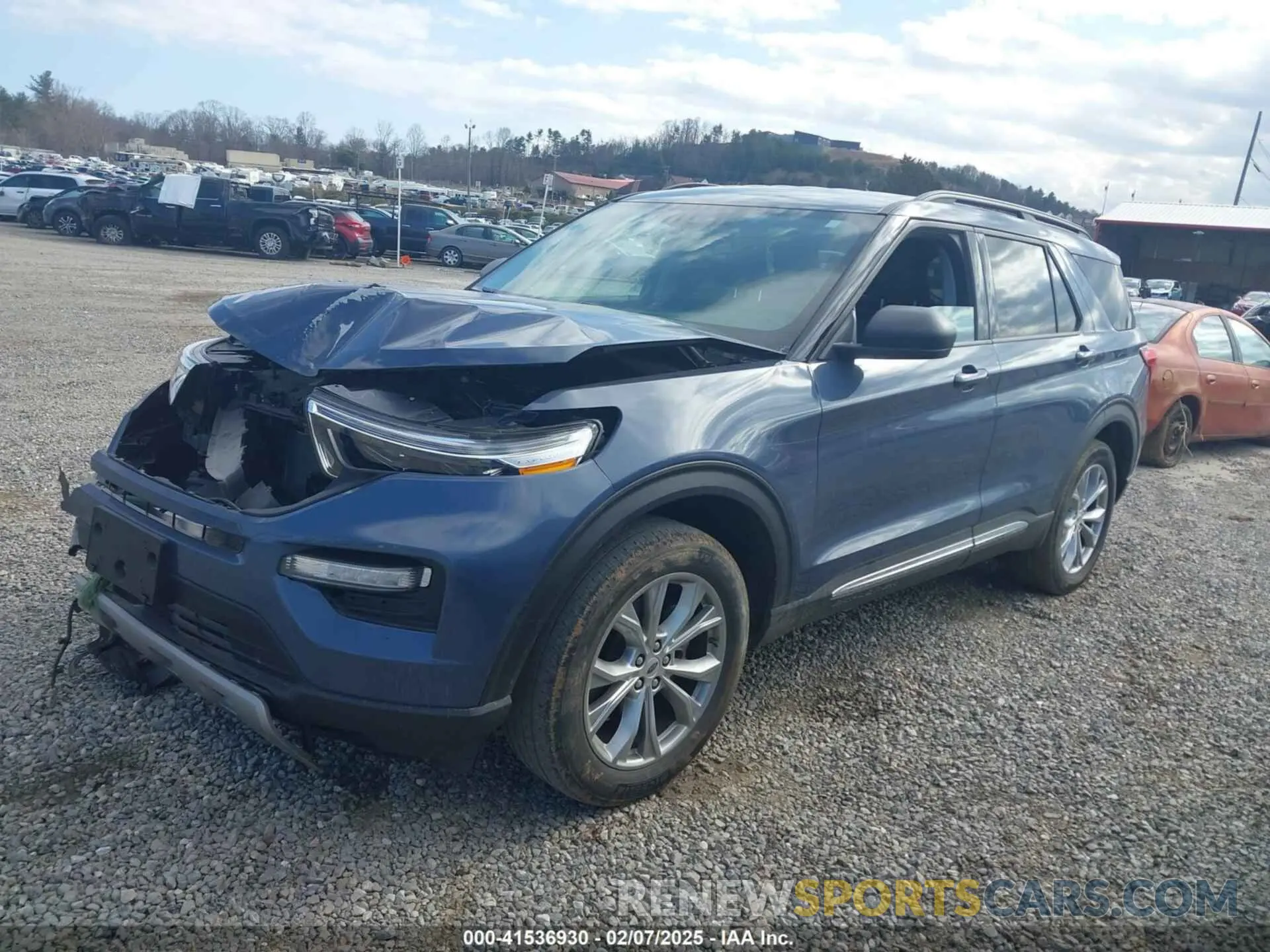 2 fotografías del automóvil dañado 1FMSK8DH5MGA48748 FORD EXPLORER 2021