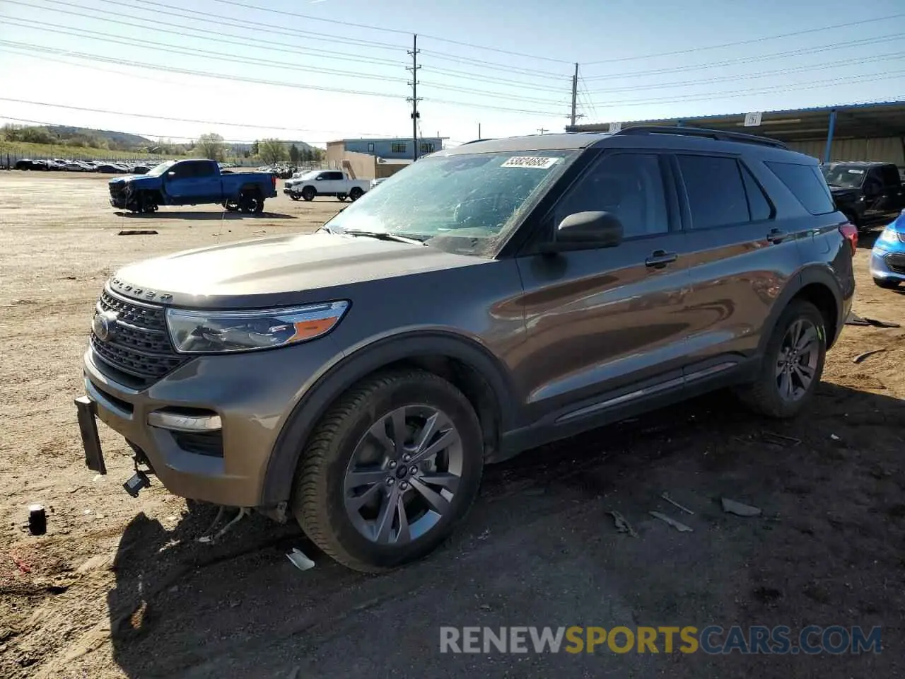 1 fotografías del automóvil dañado 1FMSK8DH5MGC48769 FORD EXPLORER 2021