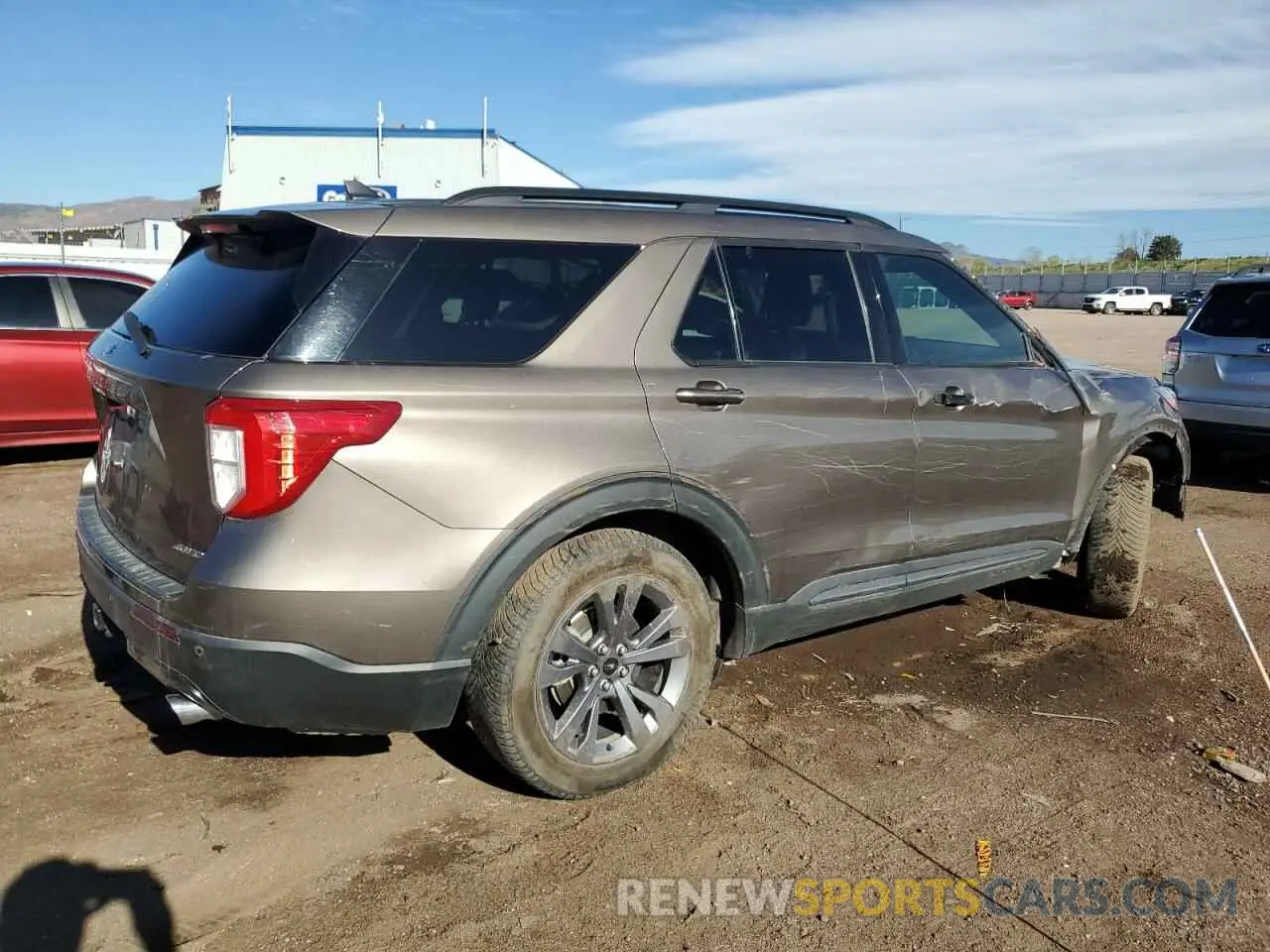 3 fotografías del automóvil dañado 1FMSK8DH5MGC48769 FORD EXPLORER 2021