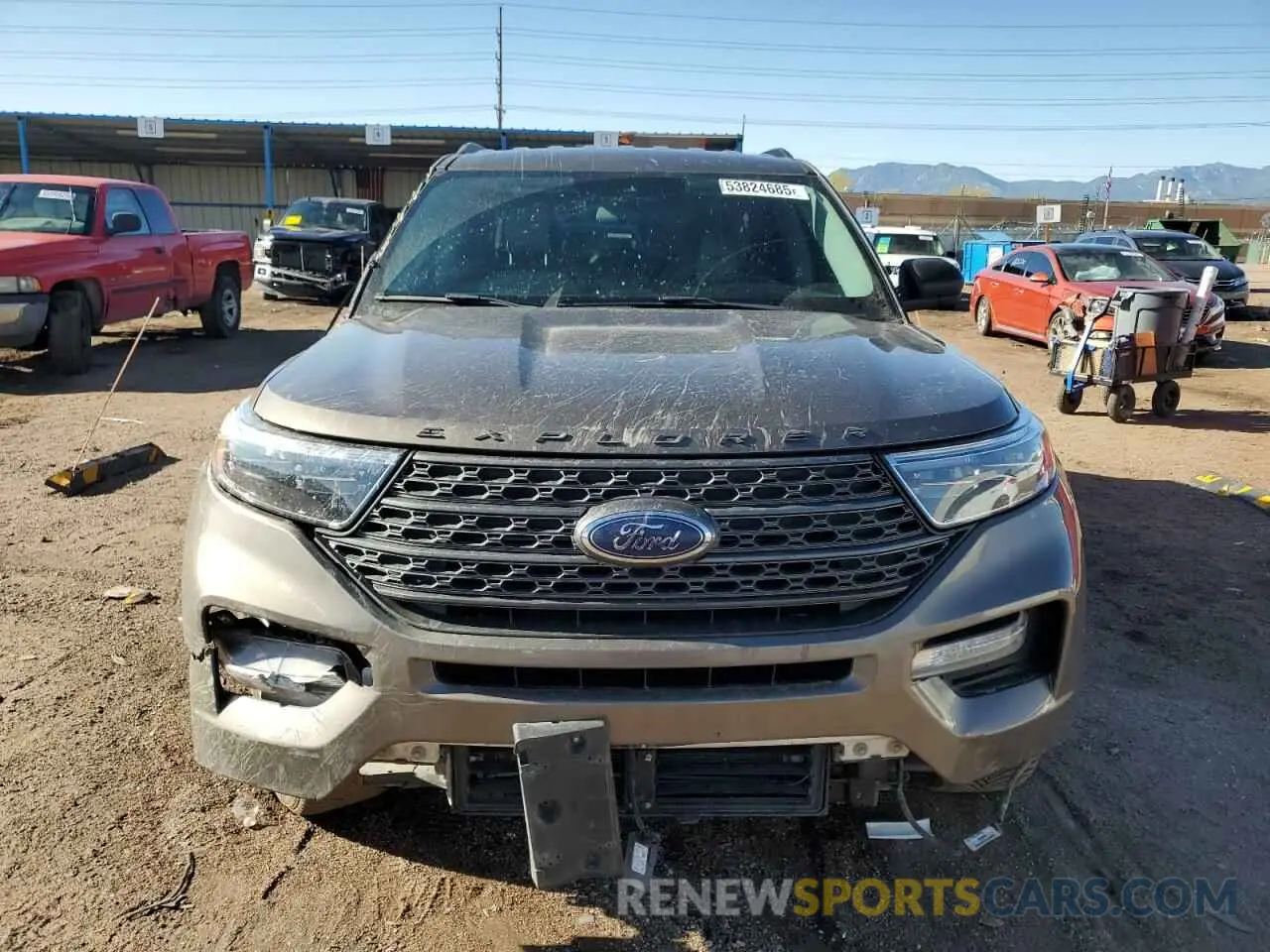 5 fotografías del automóvil dañado 1FMSK8DH5MGC48769 FORD EXPLORER 2021