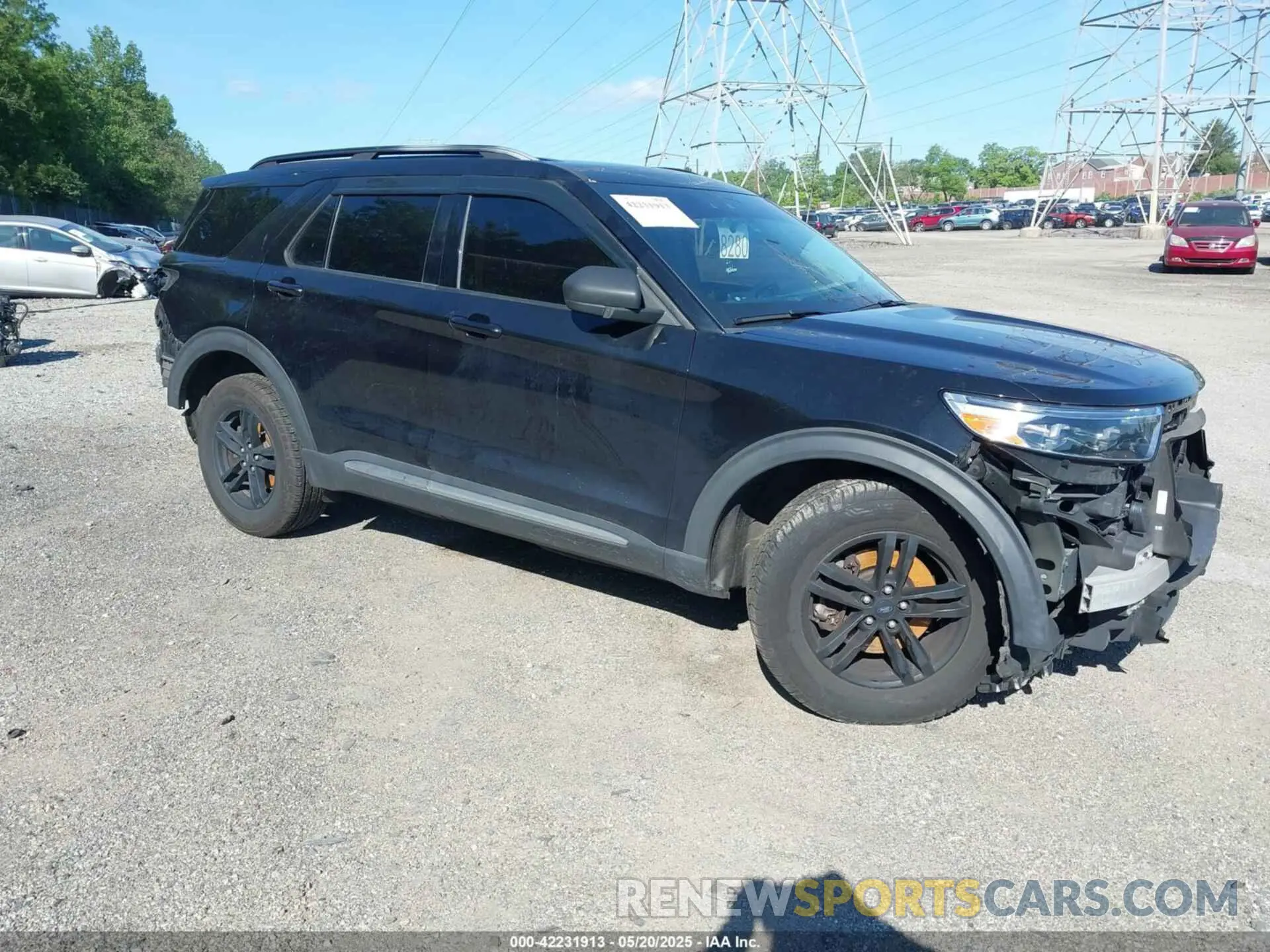1 fotografías del automóvil dañado 1FMSK8DH6MGB10383 FORD EXPLORER 2021