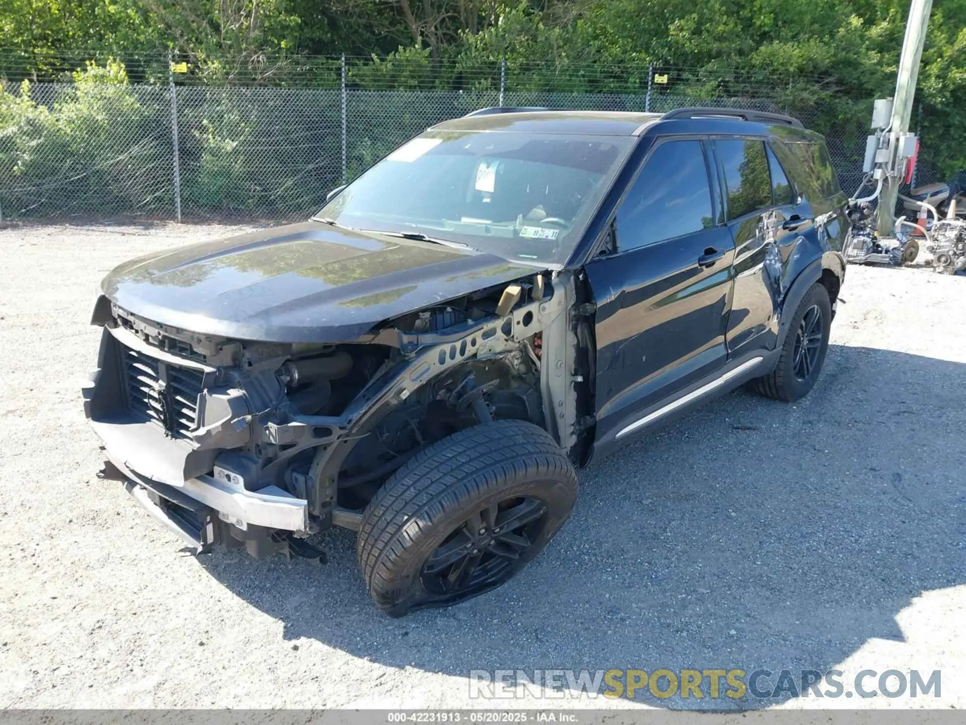 2 fotografías del automóvil dañado 1FMSK8DH6MGB10383 FORD EXPLORER 2021