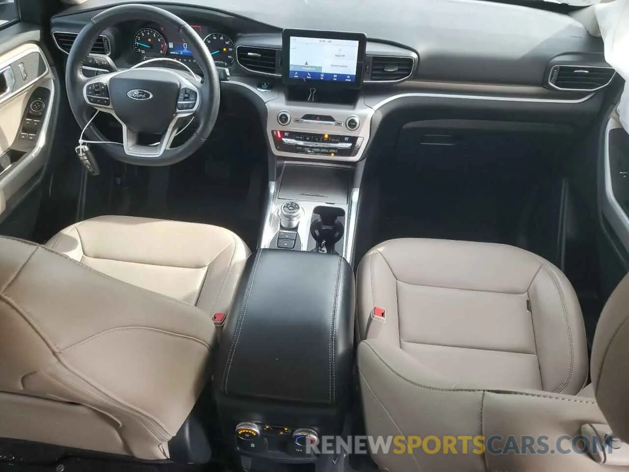 8 fotografías del automóvil dañado 1FMSK8DH6MGC26621 FORD EXPLORER 2021