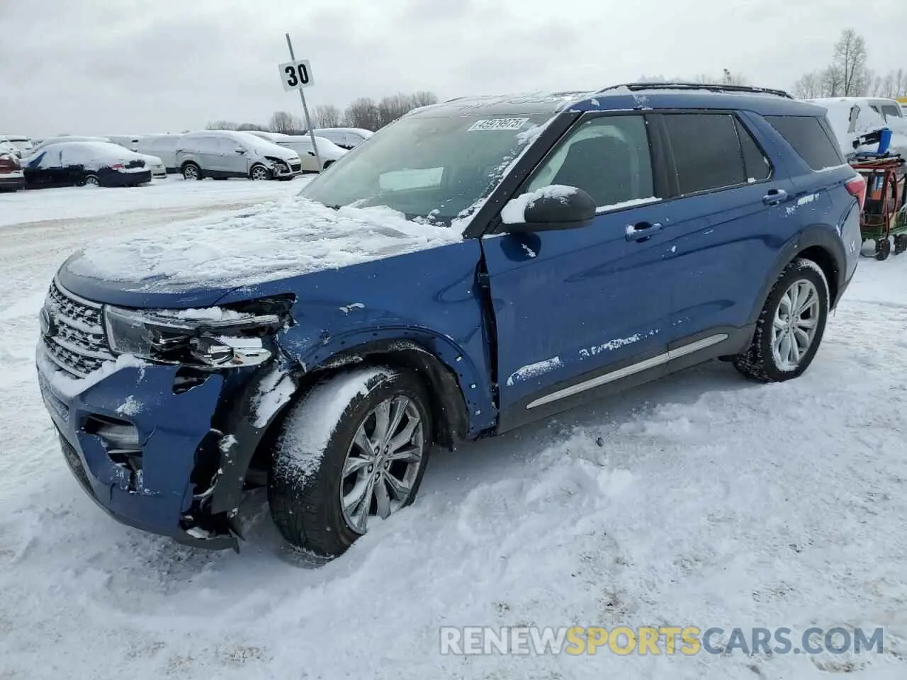 1 fotografías del automóvil dañado 1FMSK8DH7MGA04251 FORD EXPLORER 2021