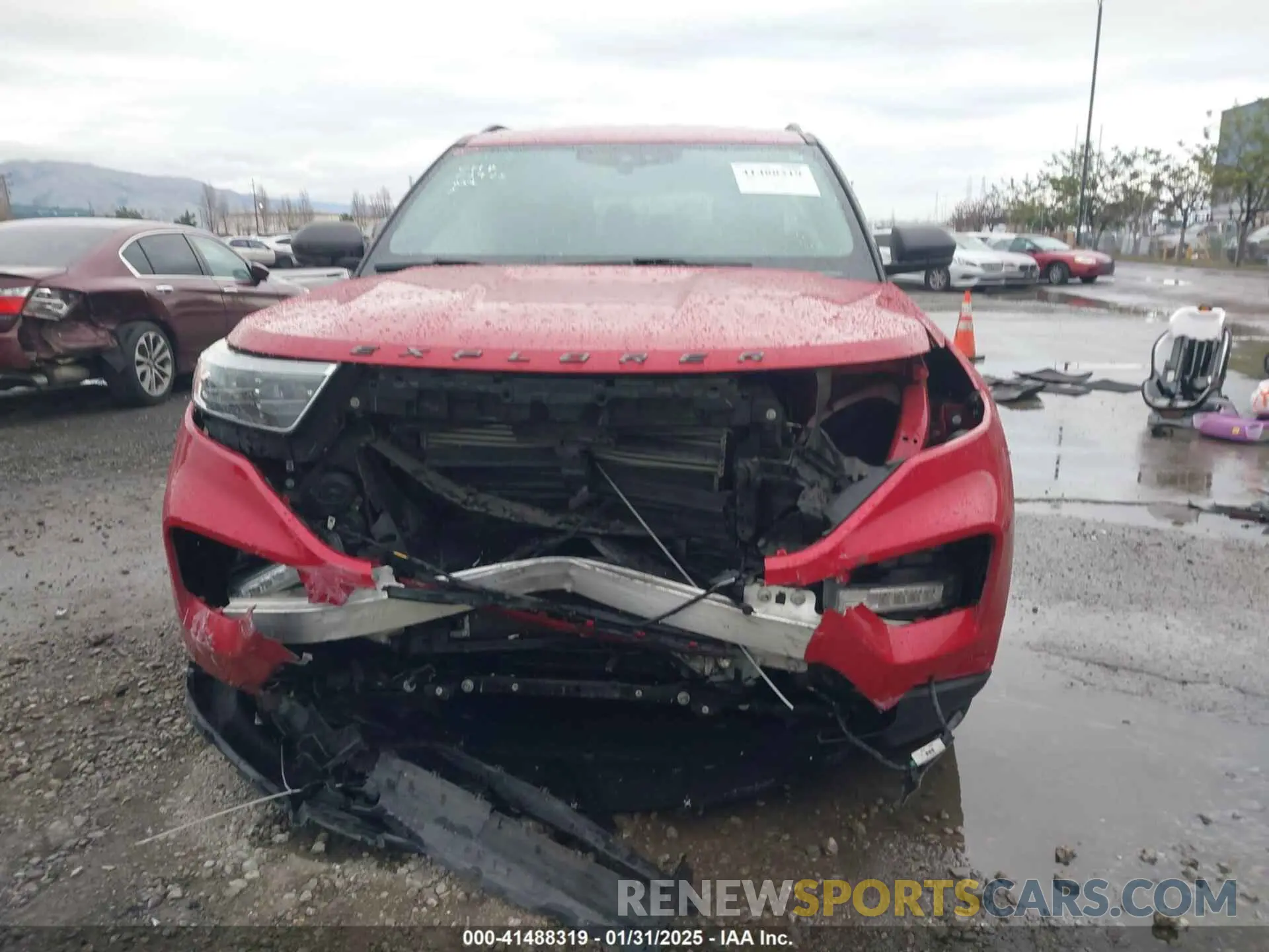 13 fotografías del automóvil dañado 1FMSK8DH7MGA17100 FORD EXPLORER 2021
