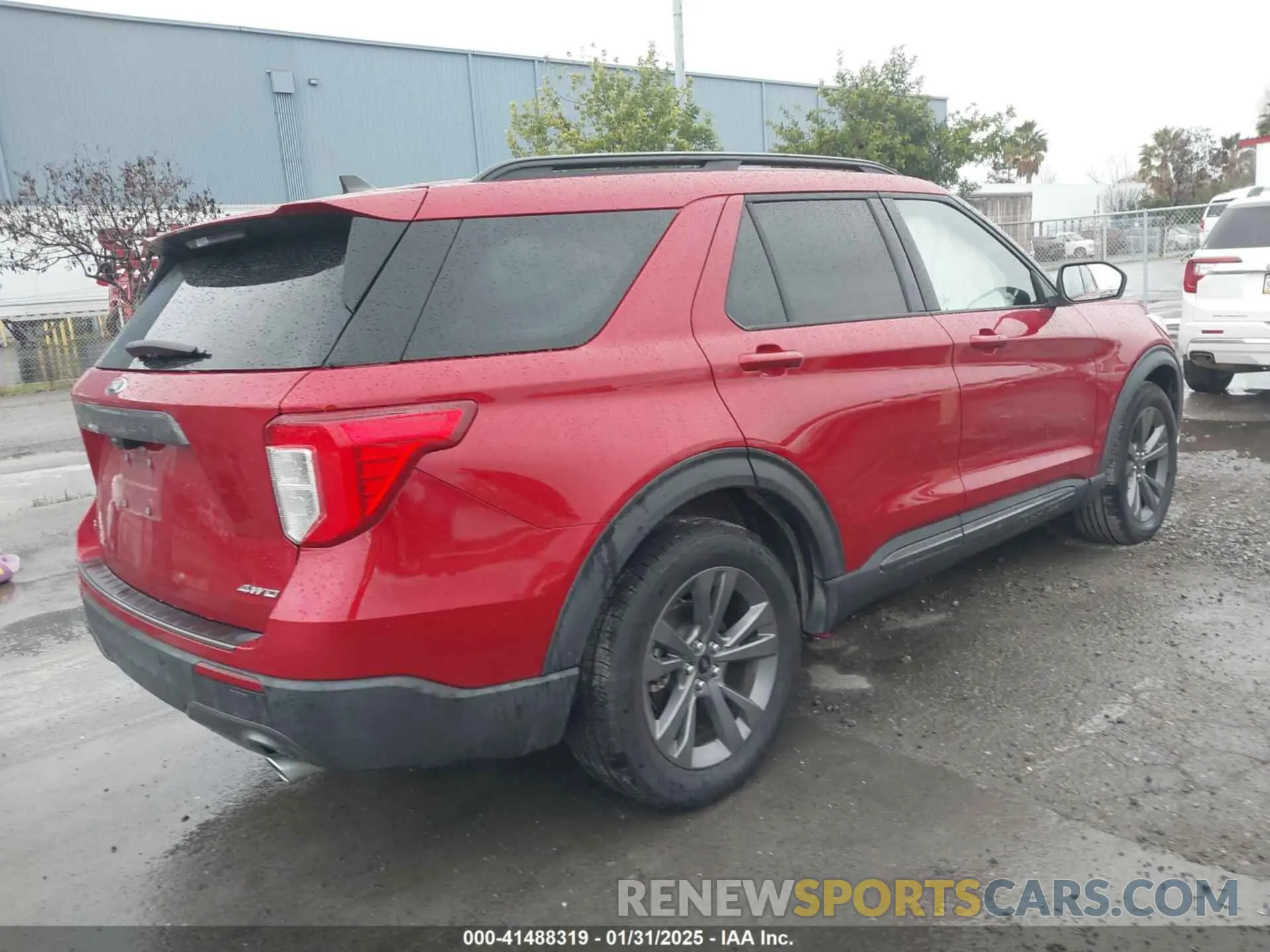 4 fotografías del automóvil dañado 1FMSK8DH7MGA17100 FORD EXPLORER 2021