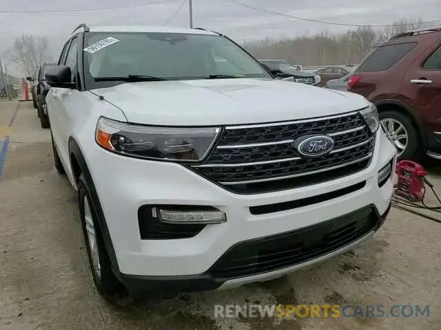 14 fotografías del automóvil dañado 1FMSK8DH7MGA20790 FORD EXPLORER 2021