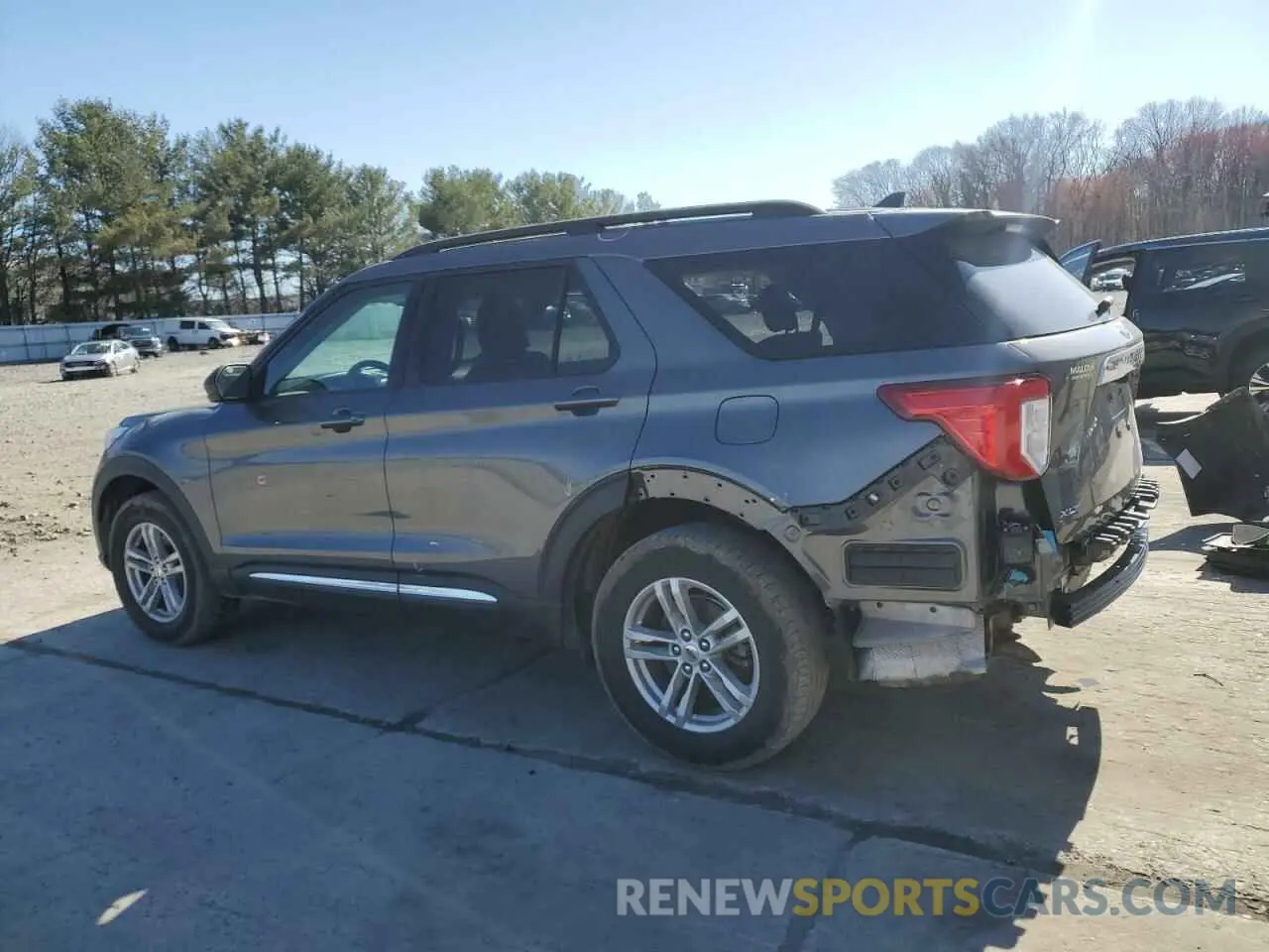 2 fotografías del automóvil dañado 1FMSK8DH7MGA55068 FORD EXPLORER 2021