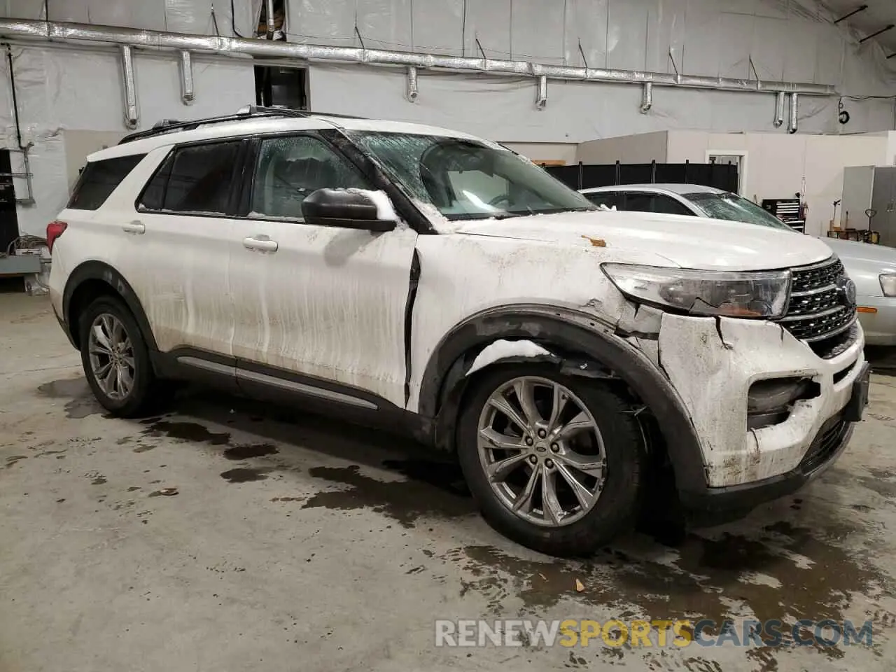 4 fotografías del automóvil dañado 1FMSK8DH8MGA25562 FORD EXPLORER 2021