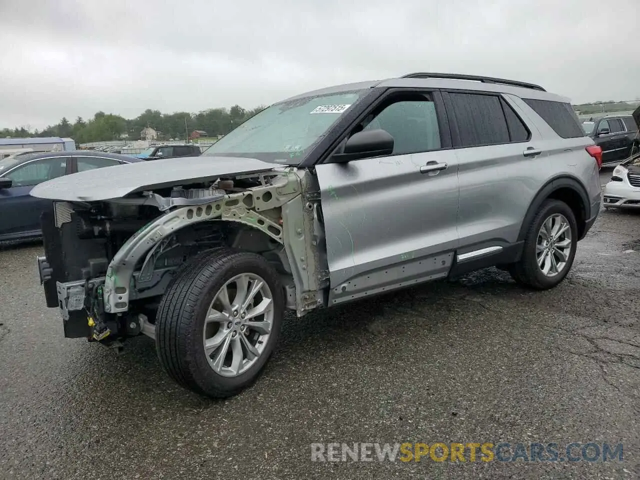 1 fotografías del automóvil dañado 1FMSK8DH8MGA91190 FORD EXPLORER 2021