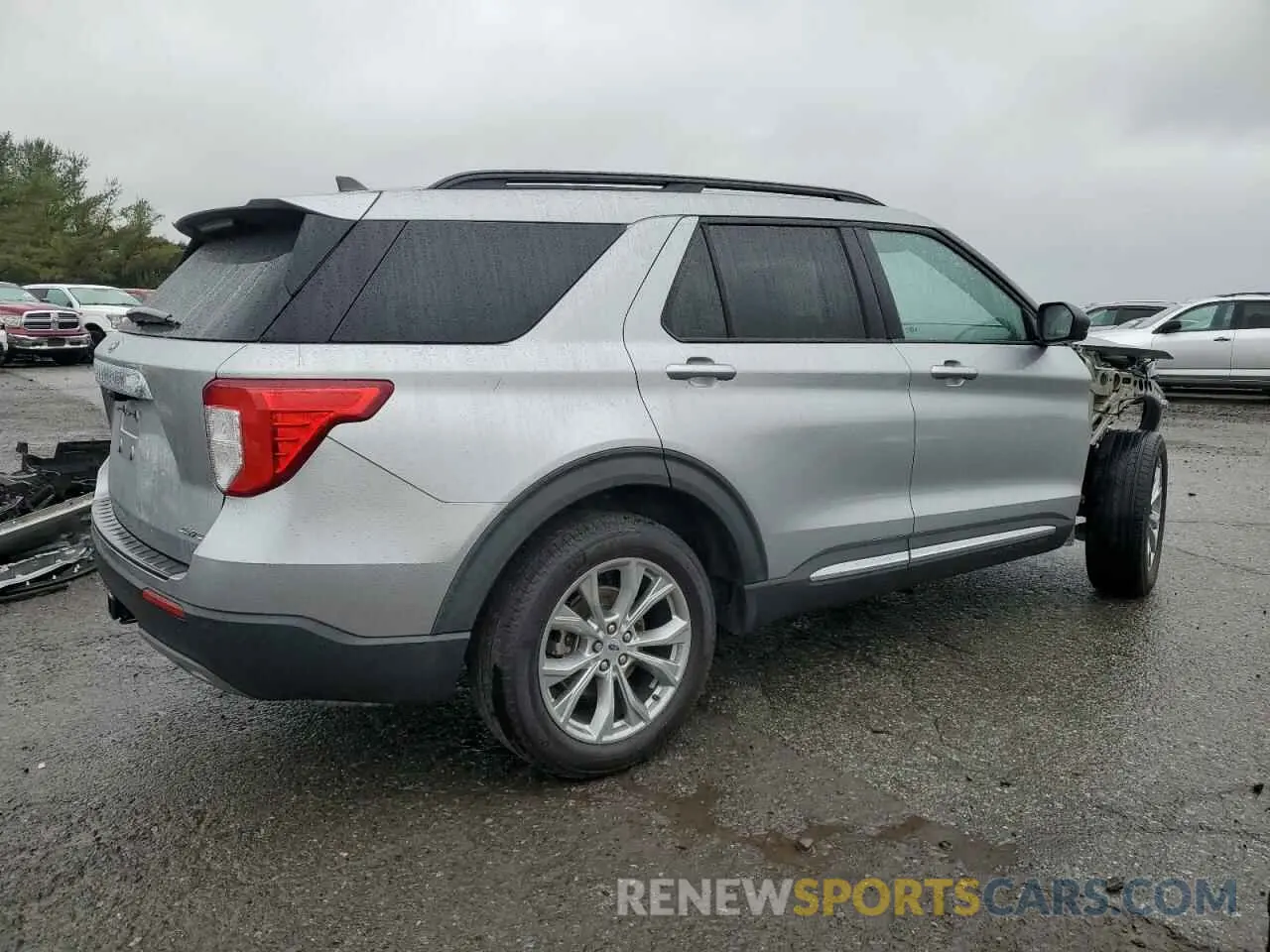 3 fotografías del automóvil dañado 1FMSK8DH8MGA91190 FORD EXPLORER 2021