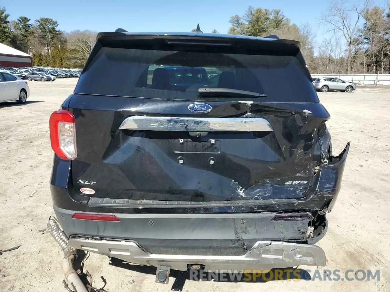 6 fotografías del automóvil dañado 1FMSK8DH8MGA98785 FORD EXPLORER 2021