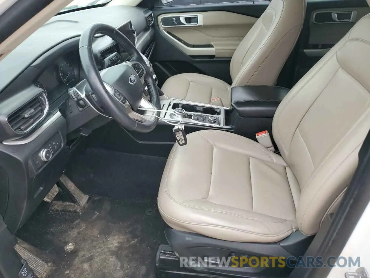 7 fotografías del automóvil dañado 1FMSK8DH8MGB32529 FORD EXPLORER 2021