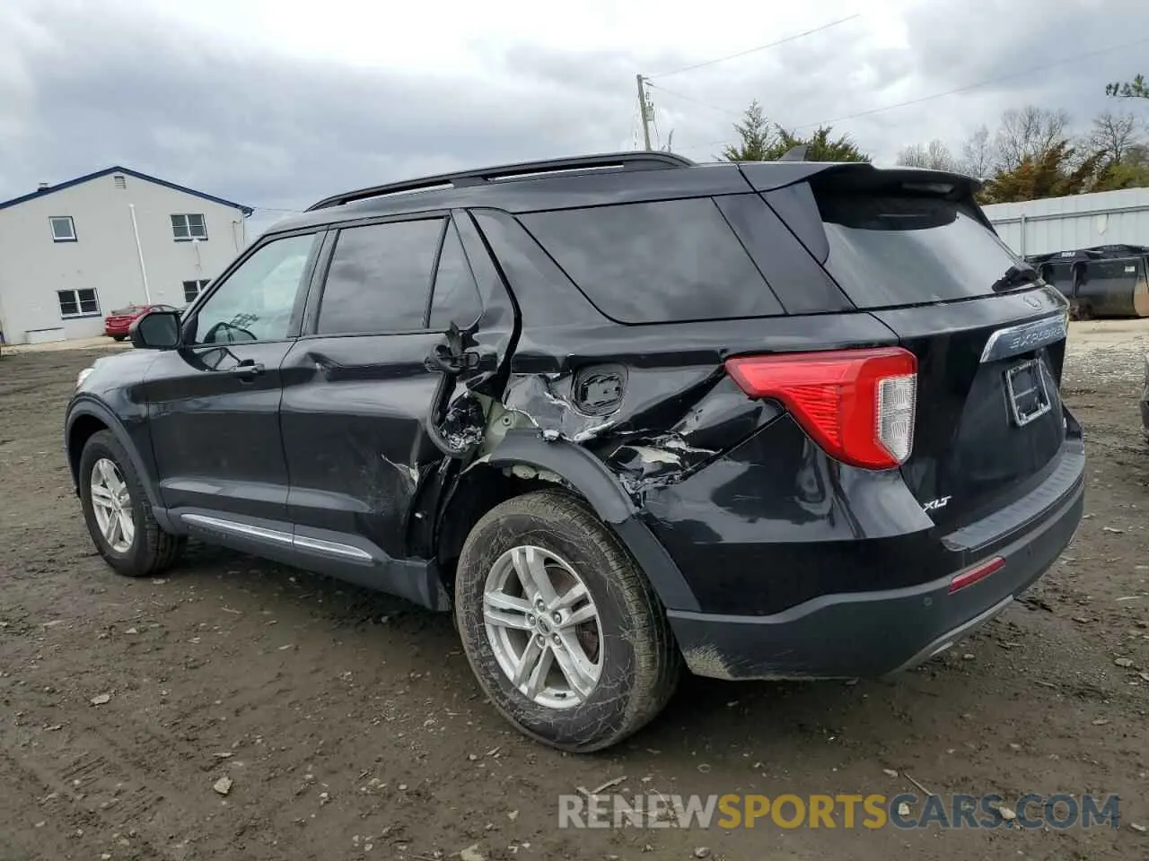 2 fotografías del automóvil dañado 1FMSK8DH9MGA25764 FORD EXPLORER 2021