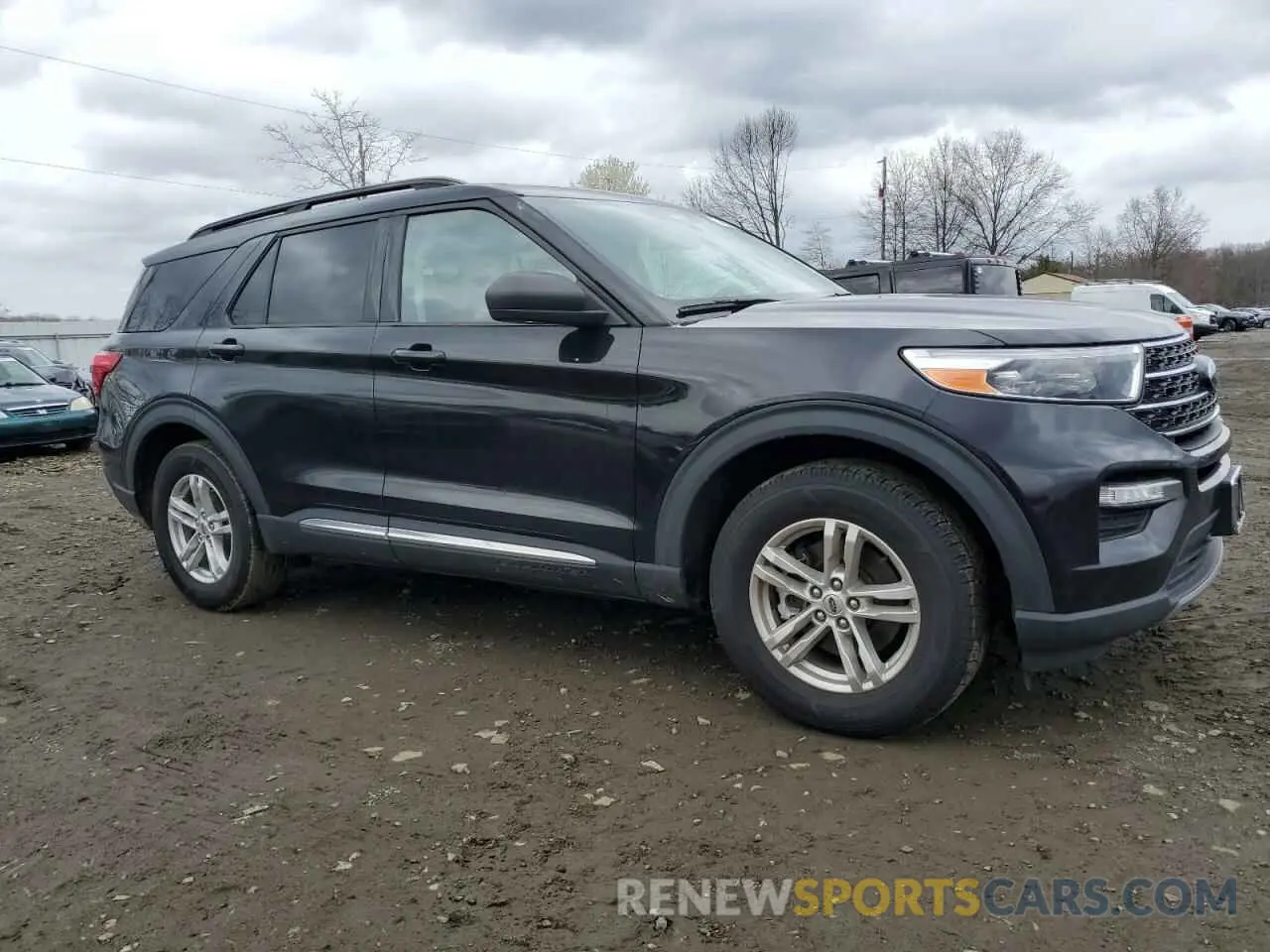 4 fotografías del automóvil dañado 1FMSK8DH9MGA25764 FORD EXPLORER 2021