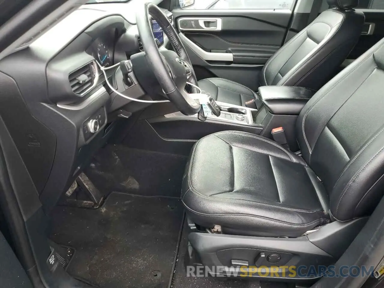 7 fotografías del automóvil dañado 1FMSK8DH9MGA25764 FORD EXPLORER 2021