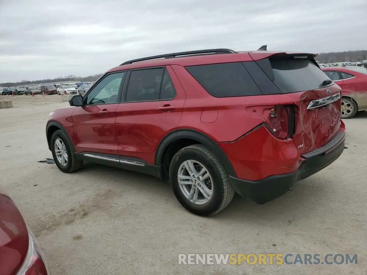 2 fotografías del automóvil dañado 1FMSK8DH9MGA82756 FORD EXPLORER 2021
