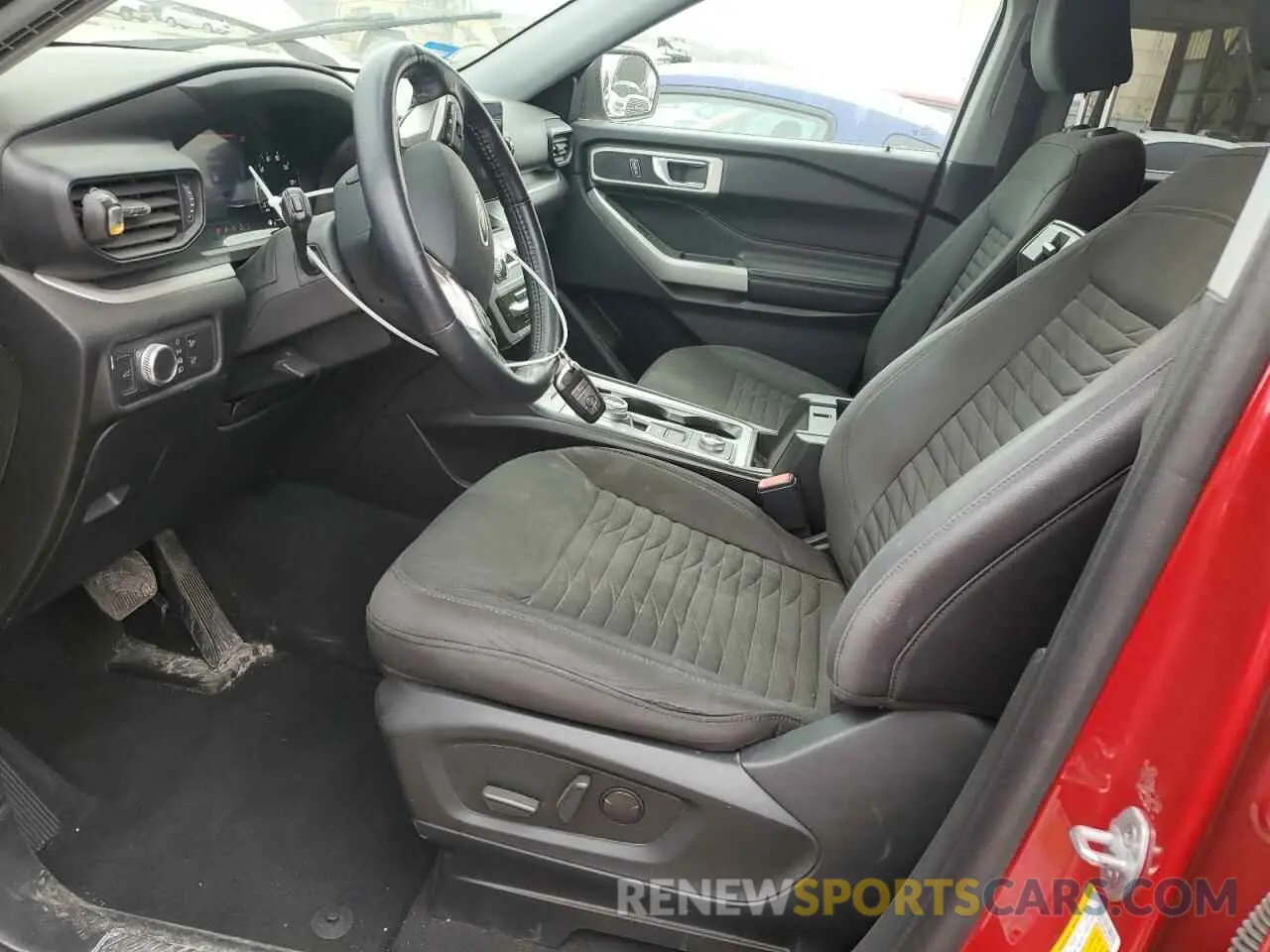 7 fotografías del automóvil dañado 1FMSK8DH9MGA82756 FORD EXPLORER 2021