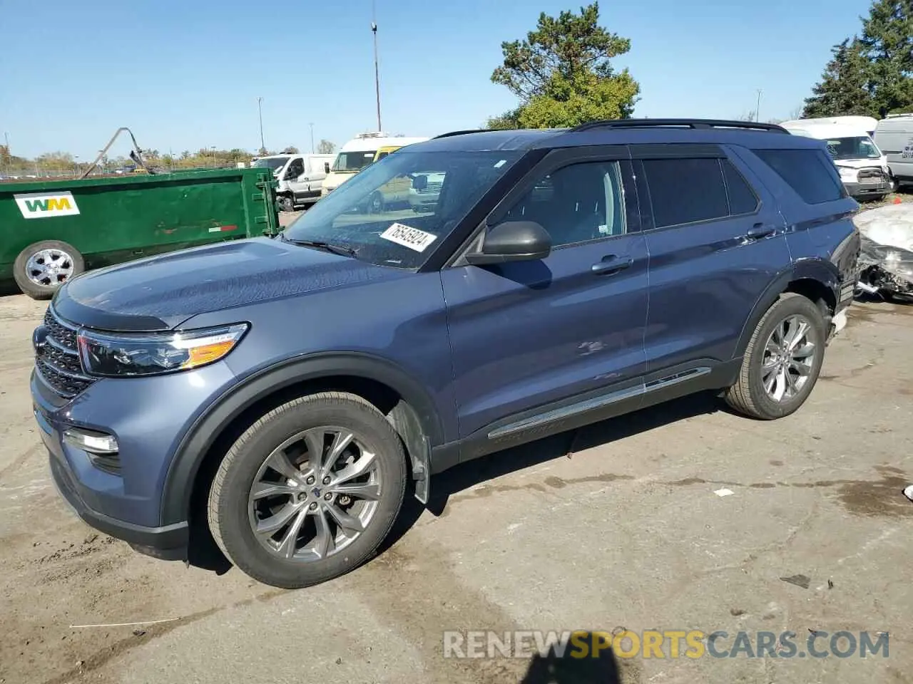 1 fotografías del automóvil dañado 1FMSK8DH9MGA94051 FORD EXPLORER 2021