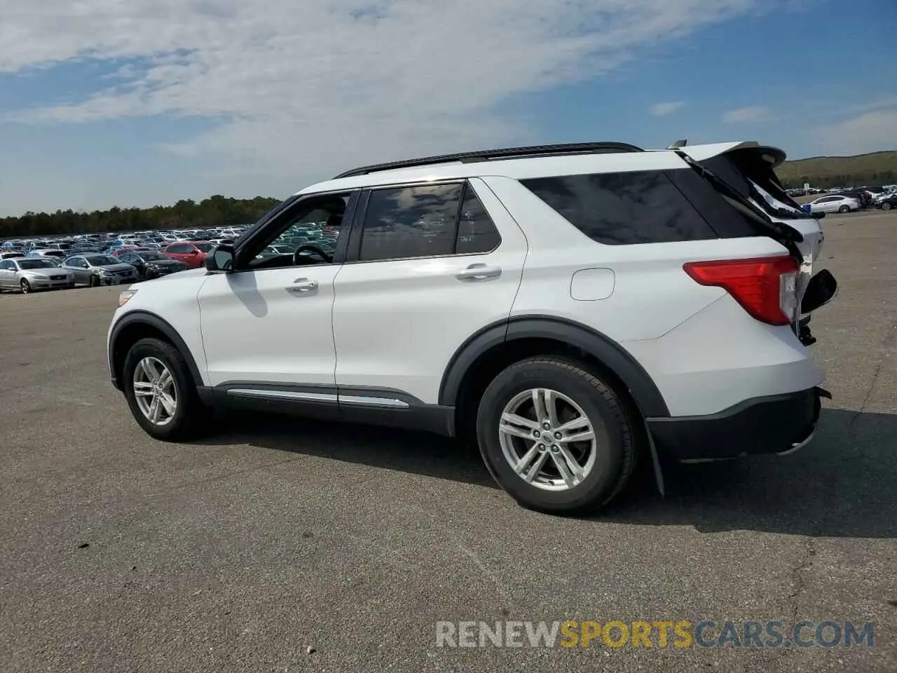 2 fotografías del automóvil dañado 1FMSK8DH9MGB38520 FORD EXPLORER 2021