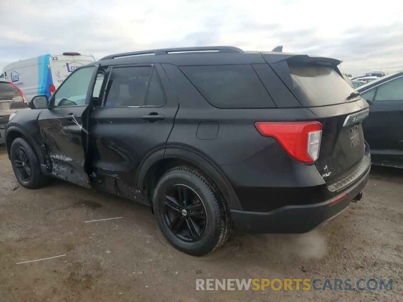2 fotografías del automóvil dañado 1FMSK8DH9MGB87068 FORD EXPLORER 2021