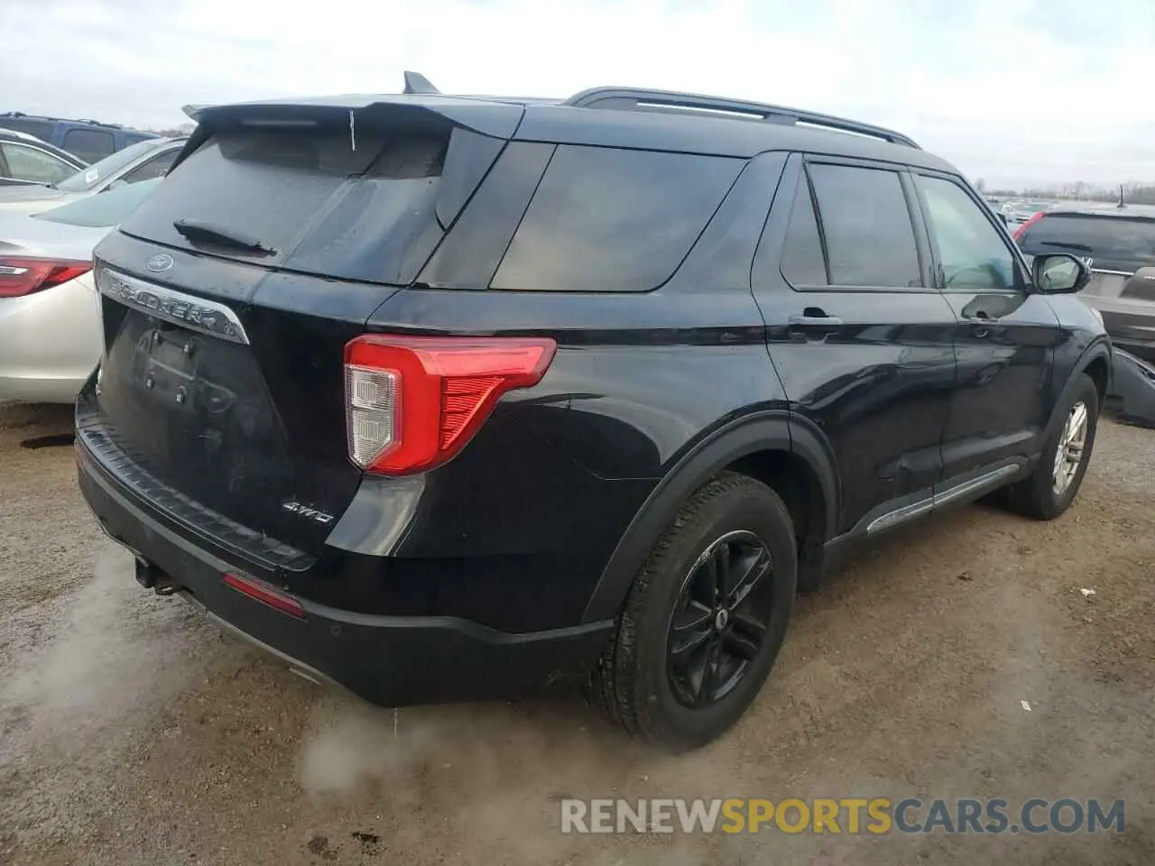 3 fotografías del automóvil dañado 1FMSK8DH9MGB87068 FORD EXPLORER 2021