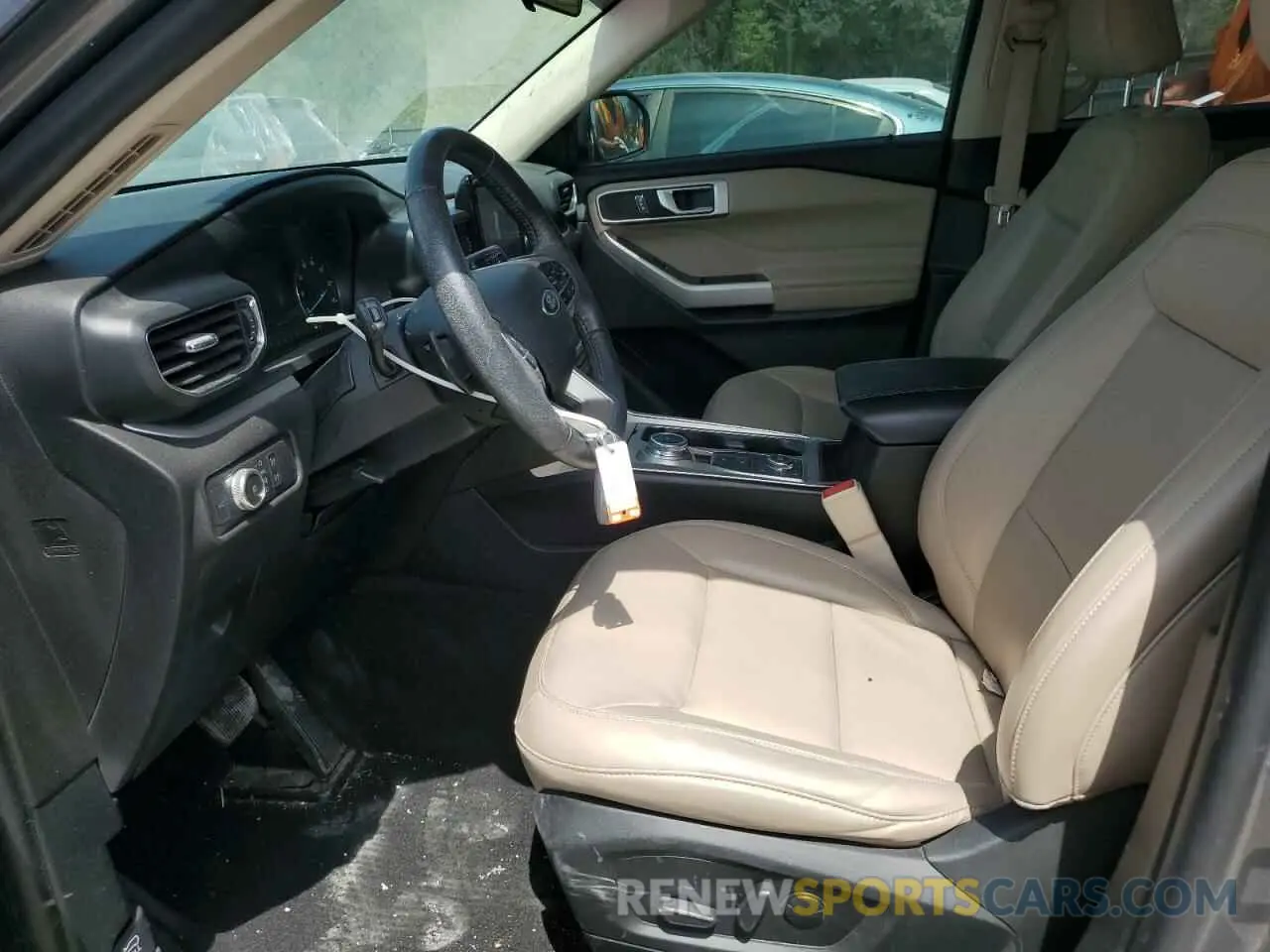 7 fotografías del automóvil dañado 1FMSK8DHXMGB19958 FORD EXPLORER 2021