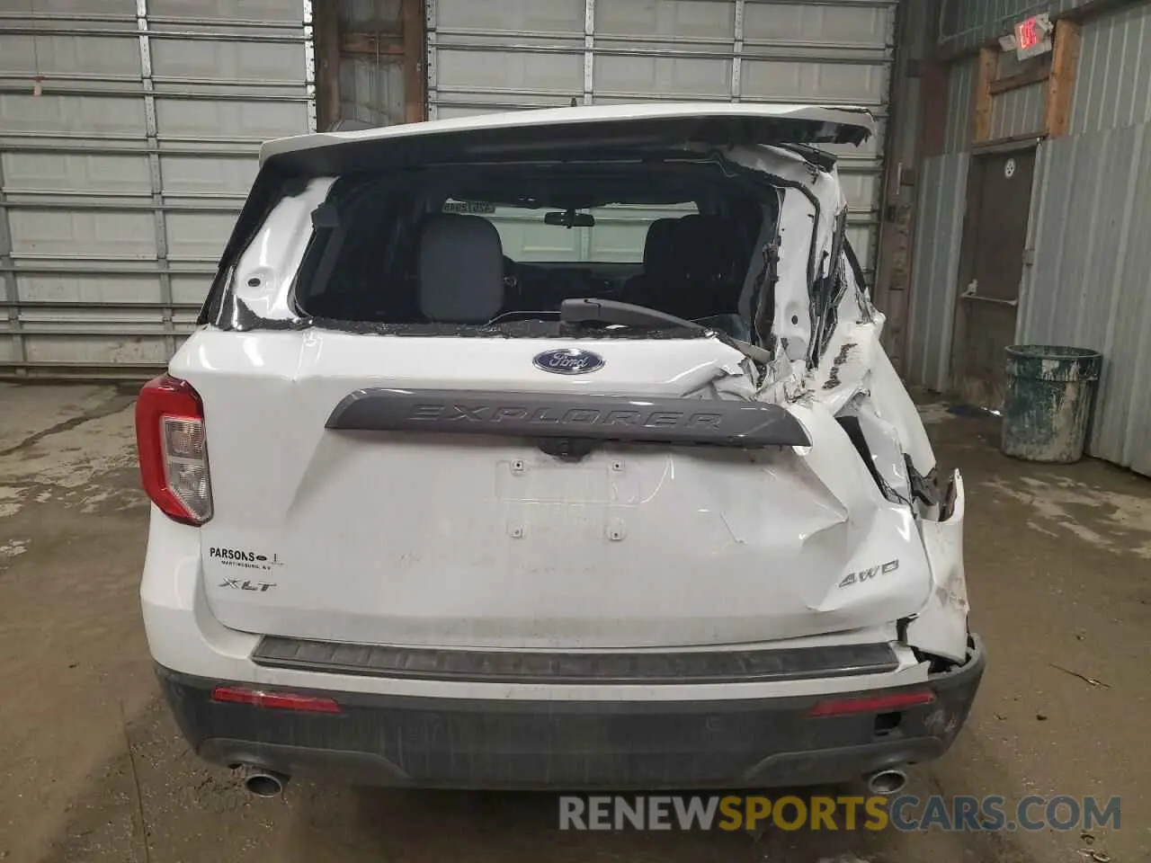 6 fotografías del automóvil dañado 1FMSK8DHXMGB56881 FORD EXPLORER 2021