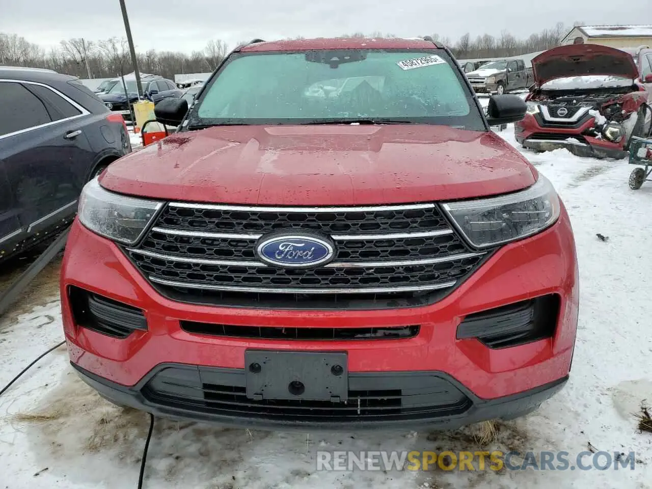 5 fotografías del automóvil dañado 1FMSK8DHXMGB88858 FORD EXPLORER 2021
