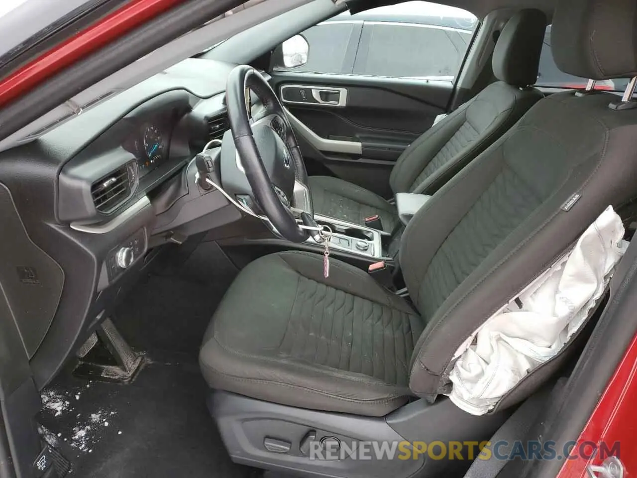 7 fotografías del automóvil dañado 1FMSK8DHXMGB88858 FORD EXPLORER 2021