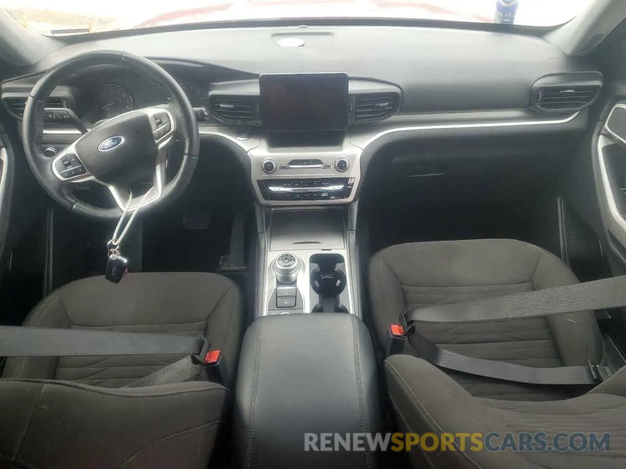 8 fotografías del automóvil dañado 1FMSK8DHXMGB88858 FORD EXPLORER 2021