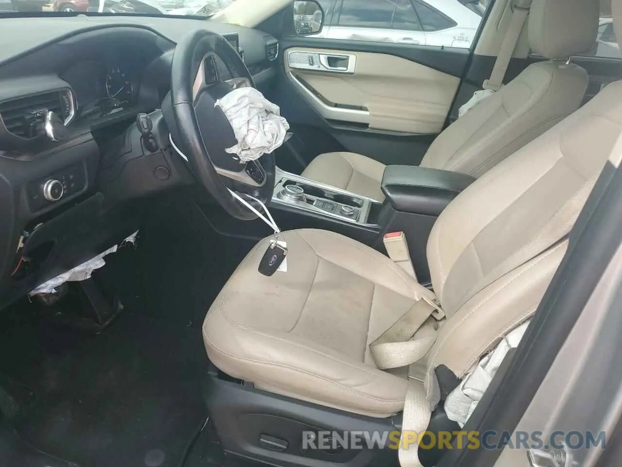 7 fotografías del automóvil dañado 1FMSK8FH0MGA37816 FORD EXPLORER 2021
