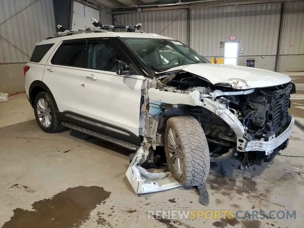 4 fotografías del automóvil dañado 1FMSK8FH1MGA69111 FORD EXPLORER 2021