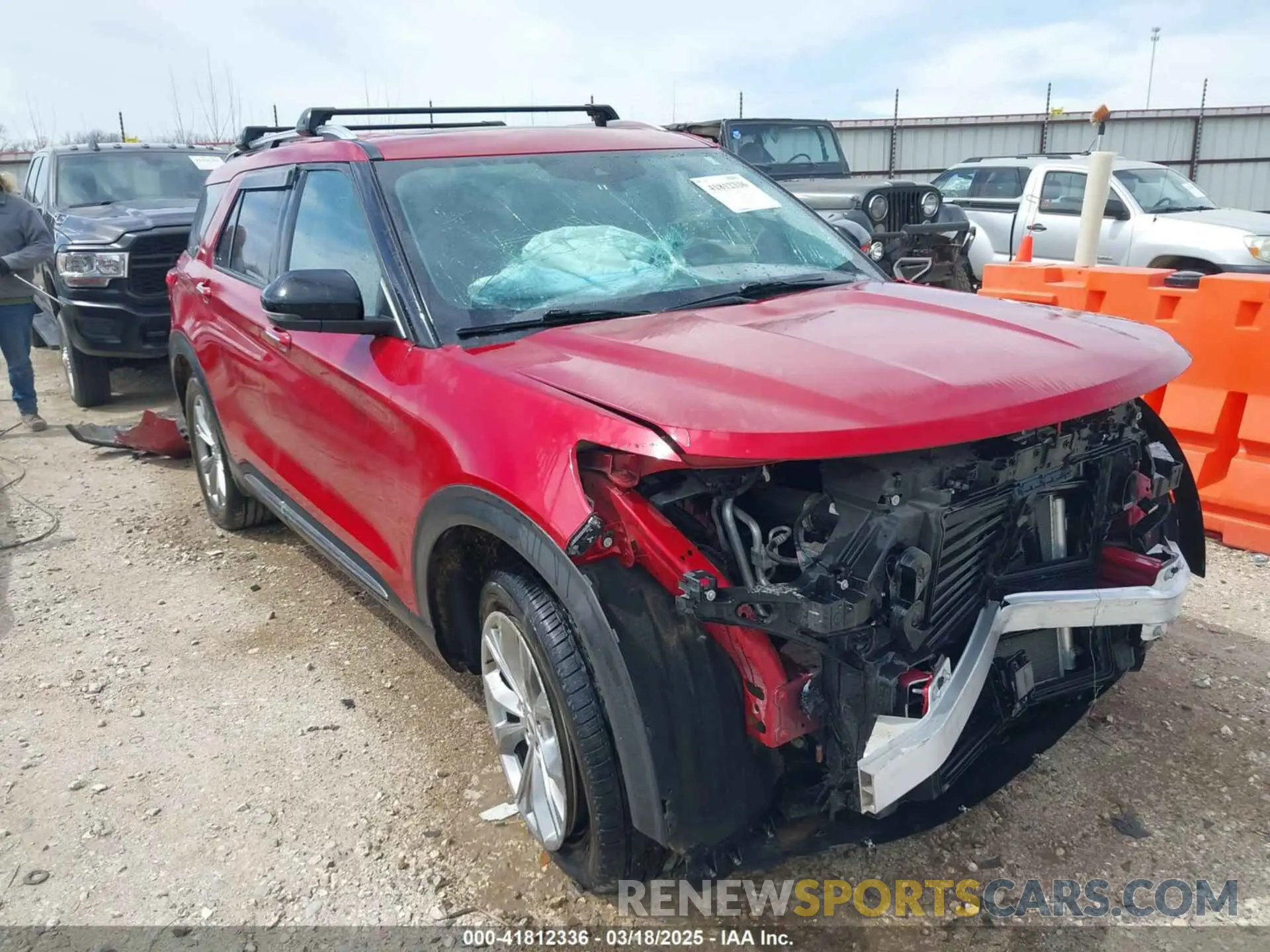 1 fotografías del automóvil dañado 1FMSK8FH1MGC15667 FORD EXPLORER 2021