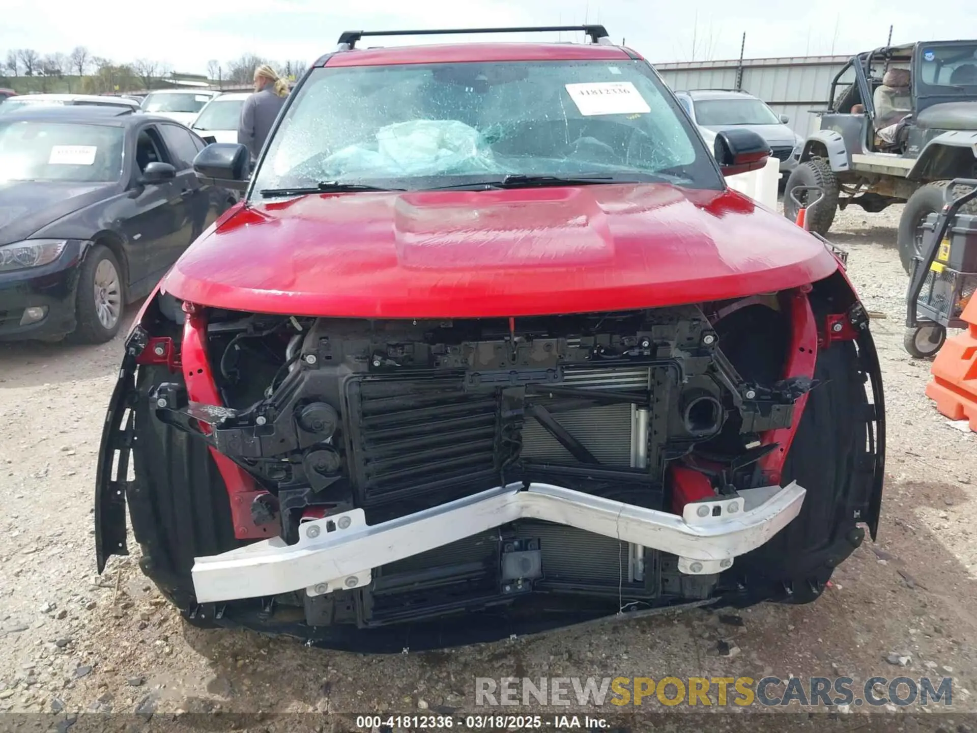 13 fotografías del automóvil dañado 1FMSK8FH1MGC15667 FORD EXPLORER 2021