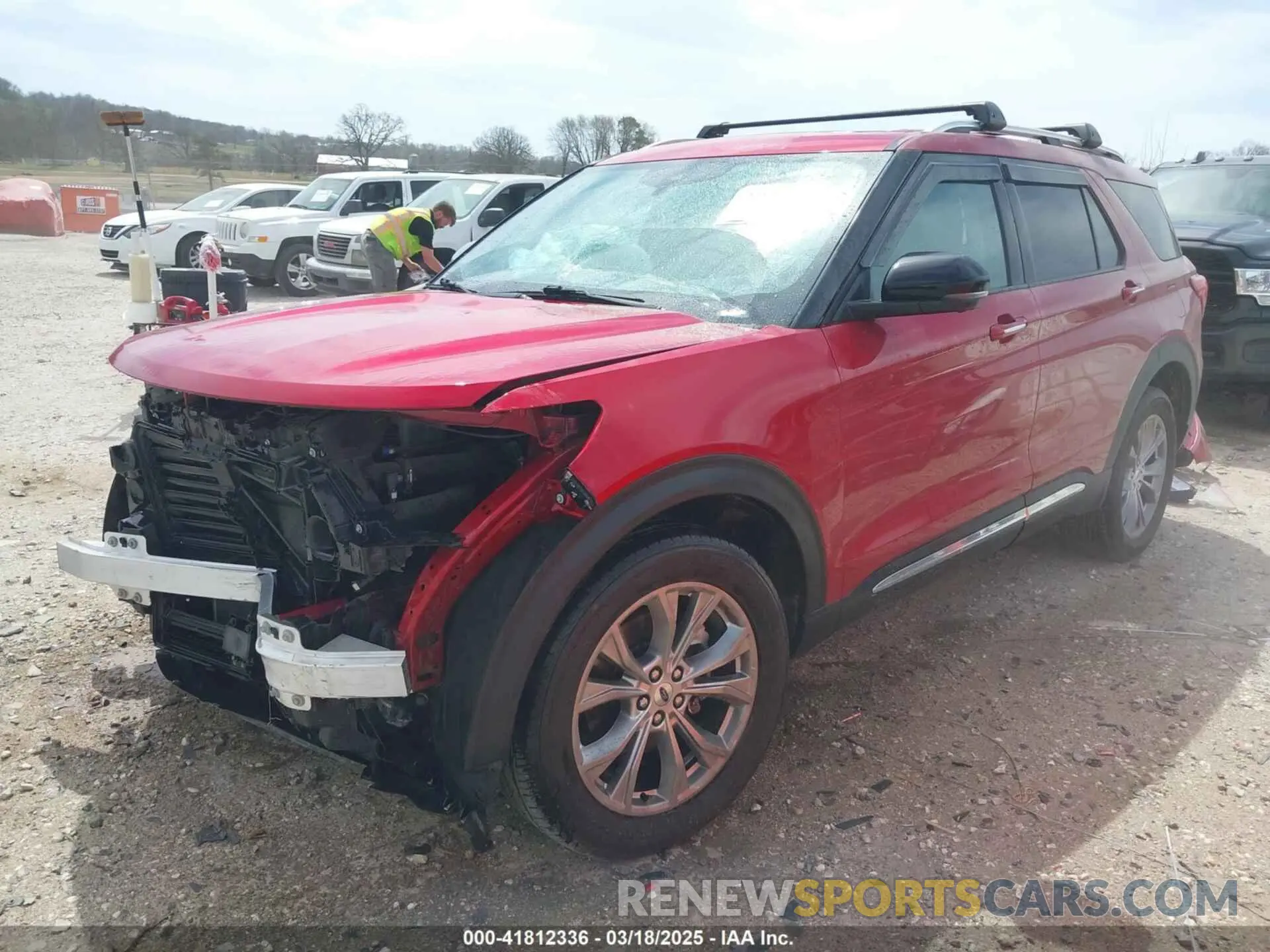 2 fotografías del automóvil dañado 1FMSK8FH1MGC15667 FORD EXPLORER 2021