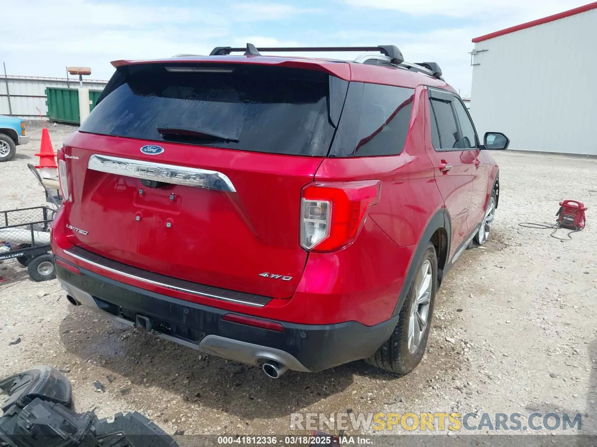 4 fotografías del automóvil dañado 1FMSK8FH1MGC15667 FORD EXPLORER 2021