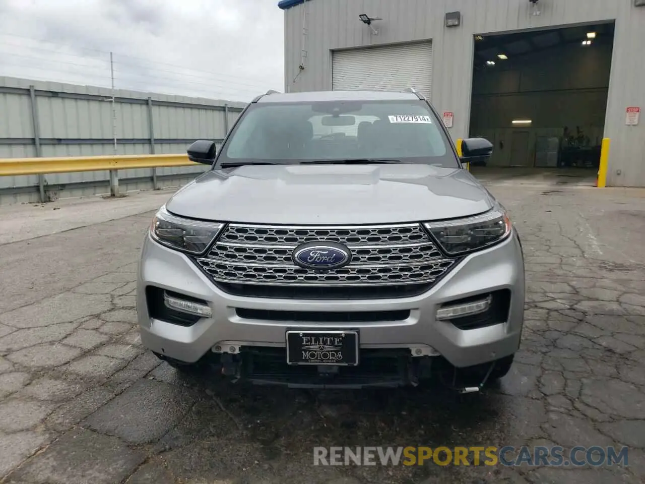 5 fotografías del automóvil dañado 1FMSK8FH5MGB33554 FORD EXPLORER 2021