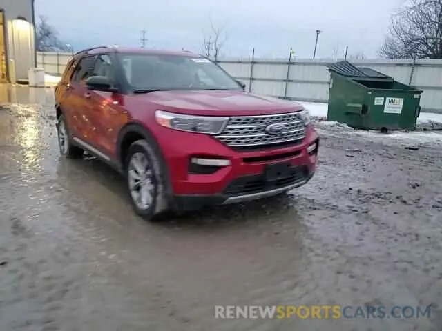 10 fotografías del automóvil dañado 1FMSK8FH5MGB72628 FORD EXPLORER 2021