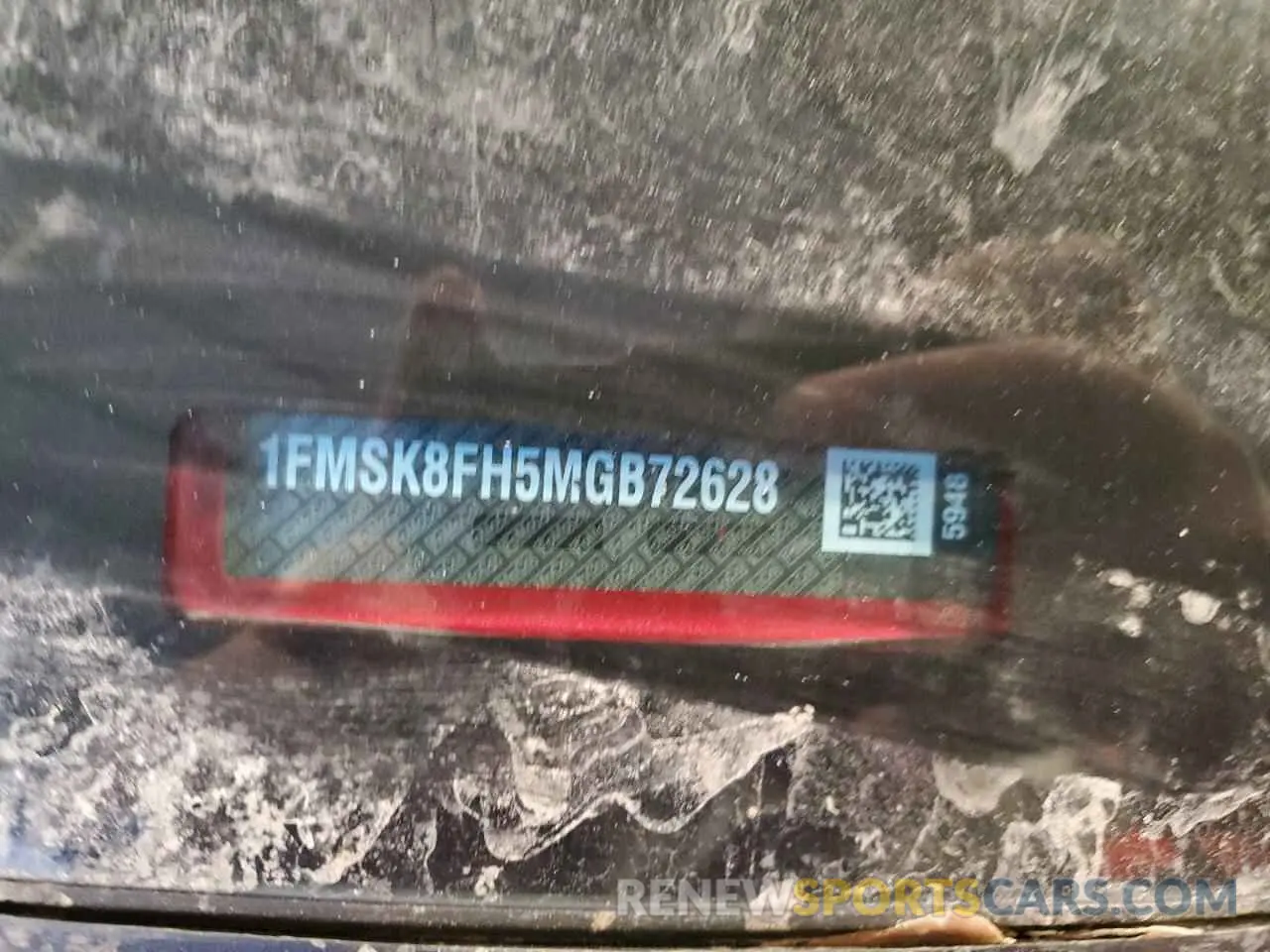 14 fotografías del automóvil dañado 1FMSK8FH5MGB72628 FORD EXPLORER 2021