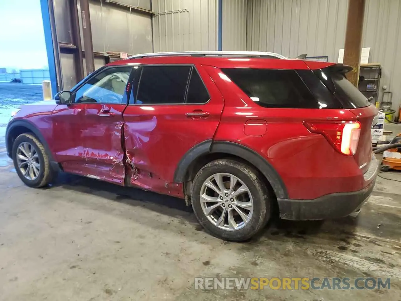2 fotografías del automóvil dañado 1FMSK8FH5MGB72628 FORD EXPLORER 2021
