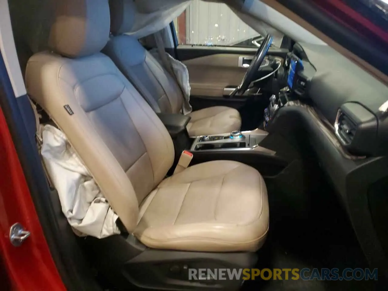 7 fotografías del automóvil dañado 1FMSK8FH5MGB72628 FORD EXPLORER 2021