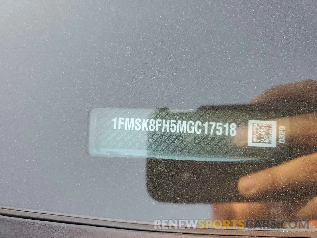 15 fotografías del automóvil dañado 1FMSK8FH5MGC17518 FORD EXPLORER 2021