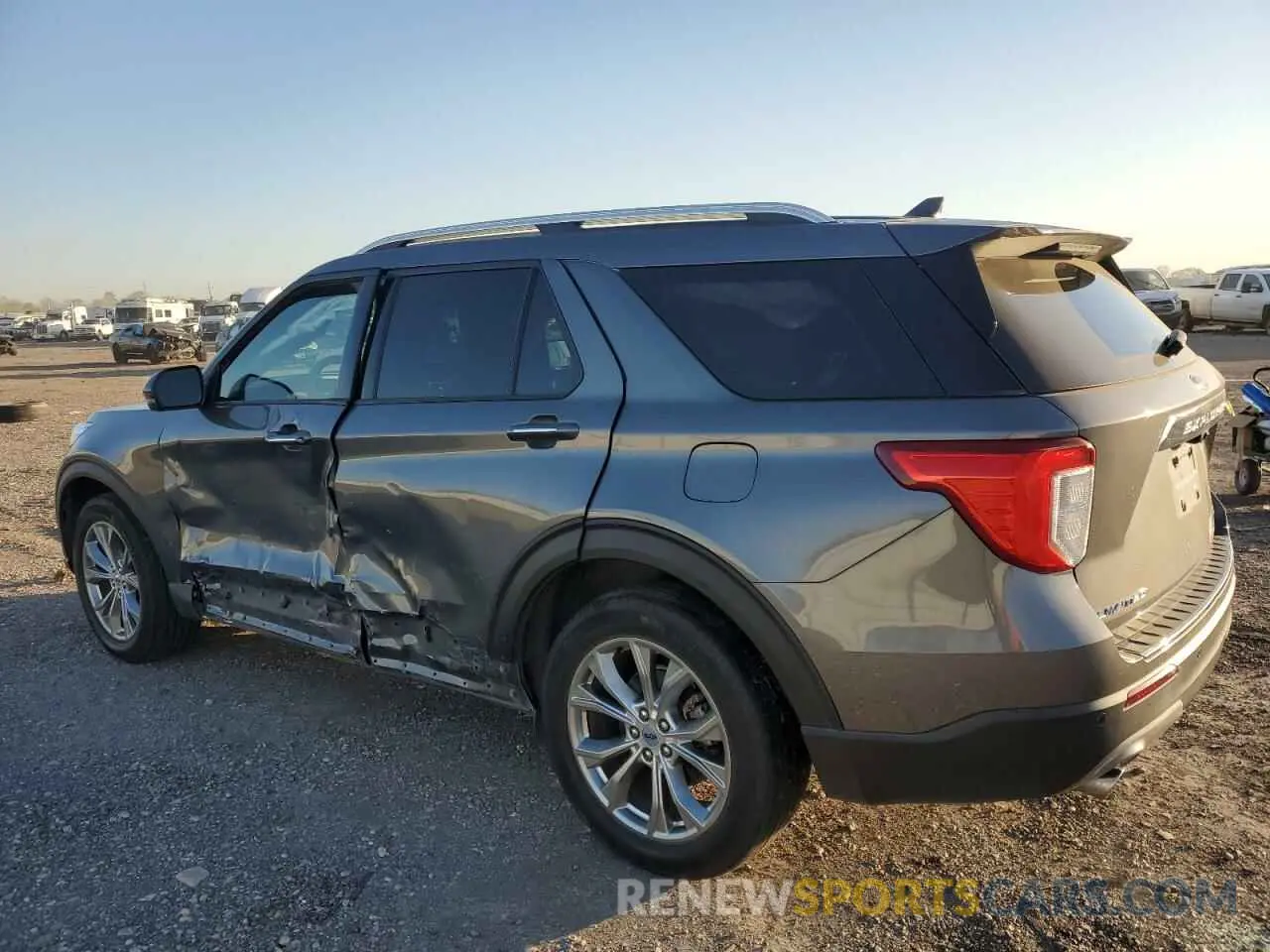 2 fotografías del automóvil dañado 1FMSK8FH5MGC17518 FORD EXPLORER 2021
