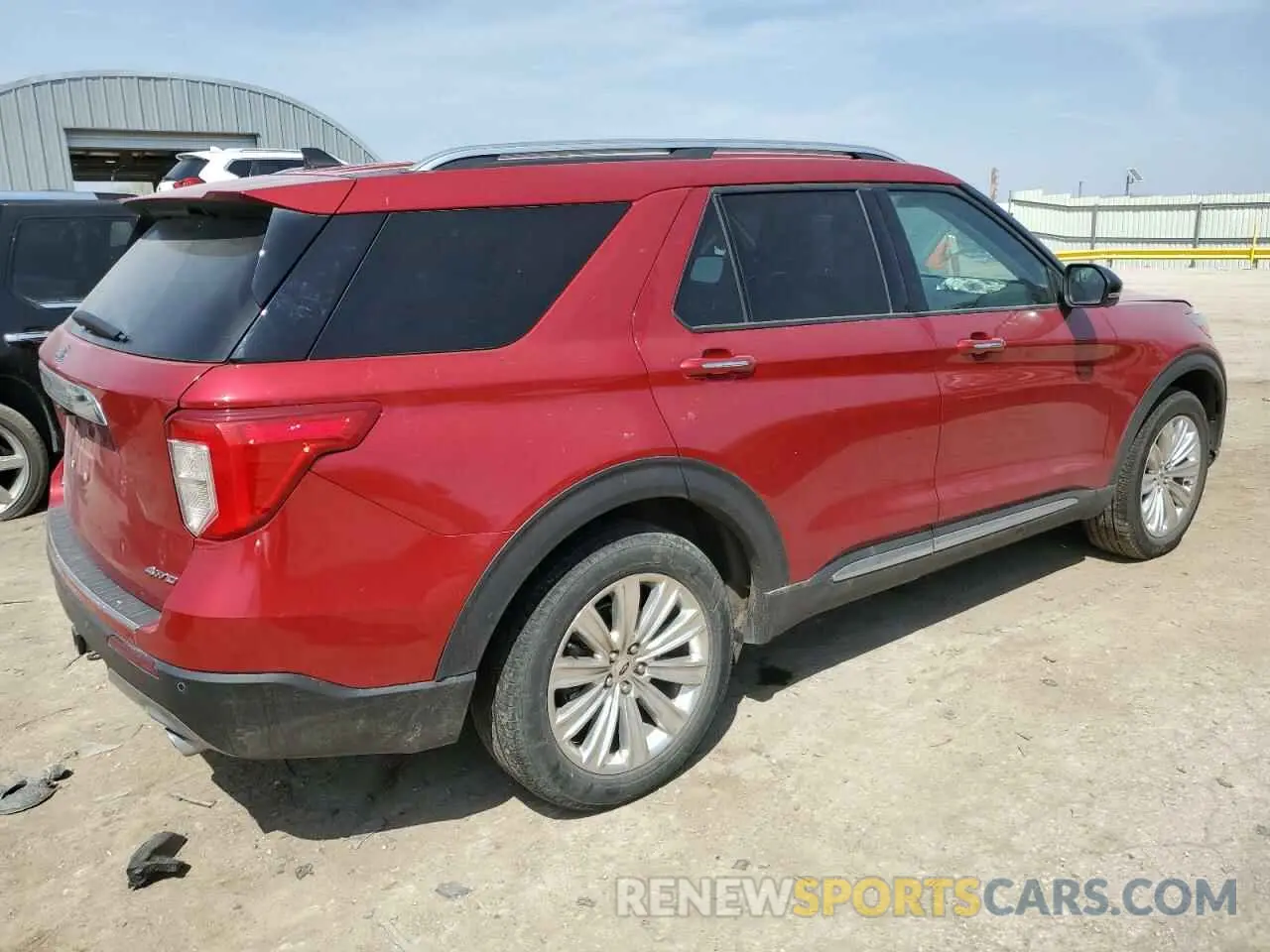 3 fotografías del automóvil dañado 1FMSK8FH7MGA46156 FORD EXPLORER 2021