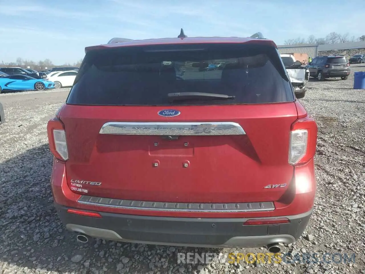 6 fotografías del automóvil dañado 1FMSK8FH9MGA86092 FORD EXPLORER 2021